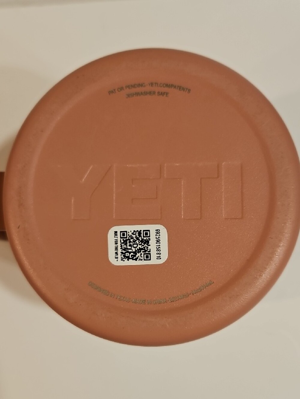 Yeti 14 Oz. Dusty Rose Rambler stainless steel travel mug. - Picture 4 of 5